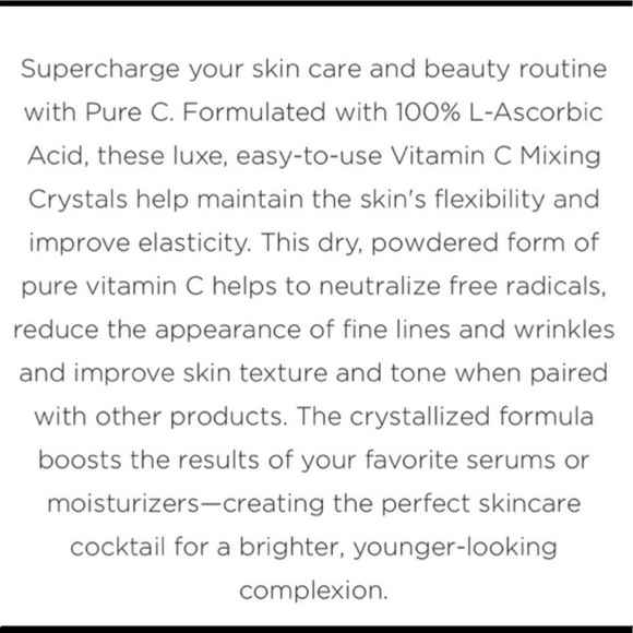 COSMEDIX Skincare New Cosmedix Pure C Vitamin C Mixing Crystals